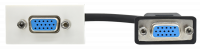 IEK PR-KK40D-RV-0-2-K01 PRIMER РКМ-20-20-П Розетка VGA M/M (2 мод.)